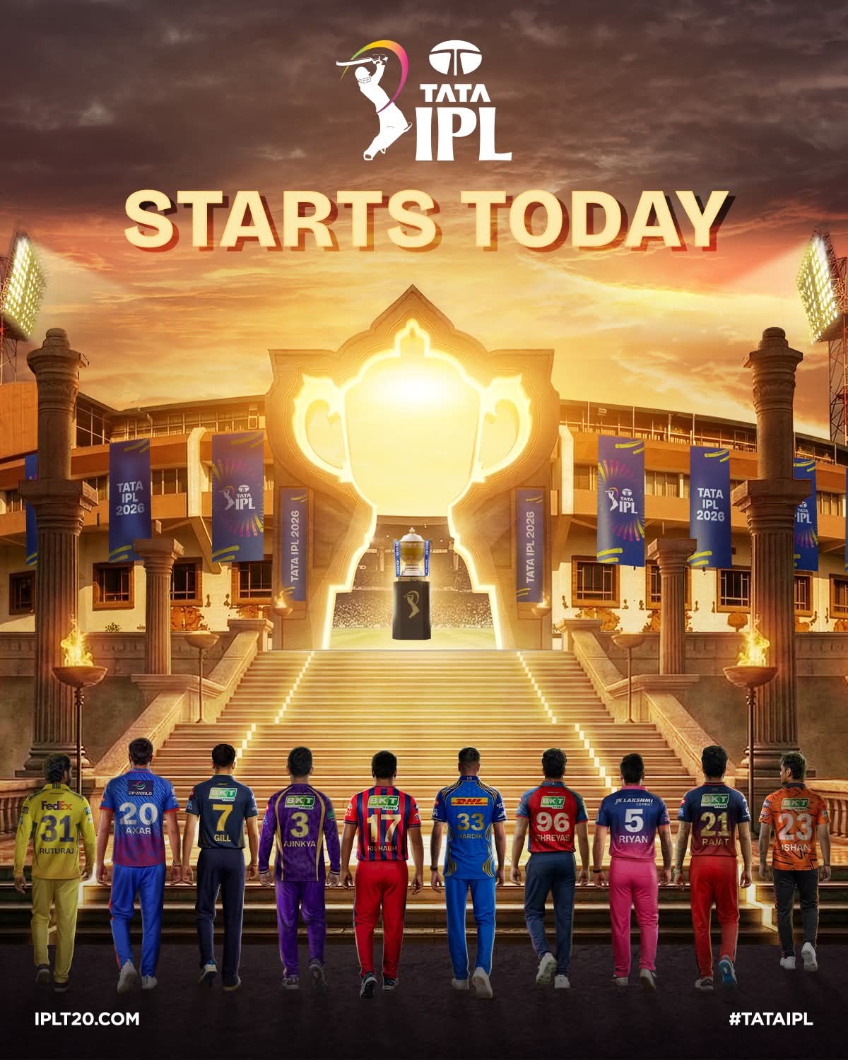 IPL 2026 opening match RCB vs SRH