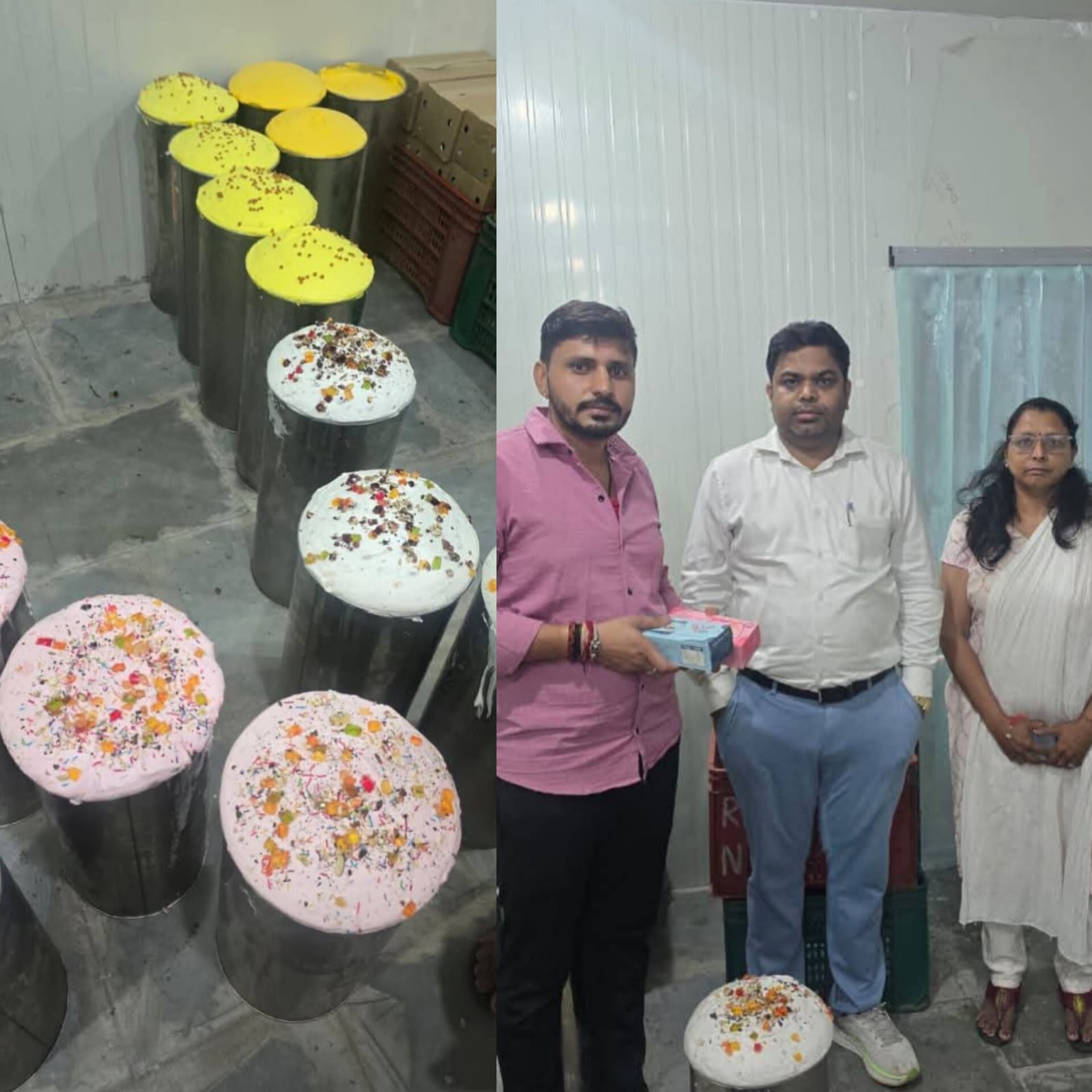 अन्न भेसळविरोधी मोहिमेत राहुरी व नेवासात कारवाई आईस्क्रीम व खाद्यतेलाचा २ लाख ८४ हजार किंमतीचा साठा जप्त