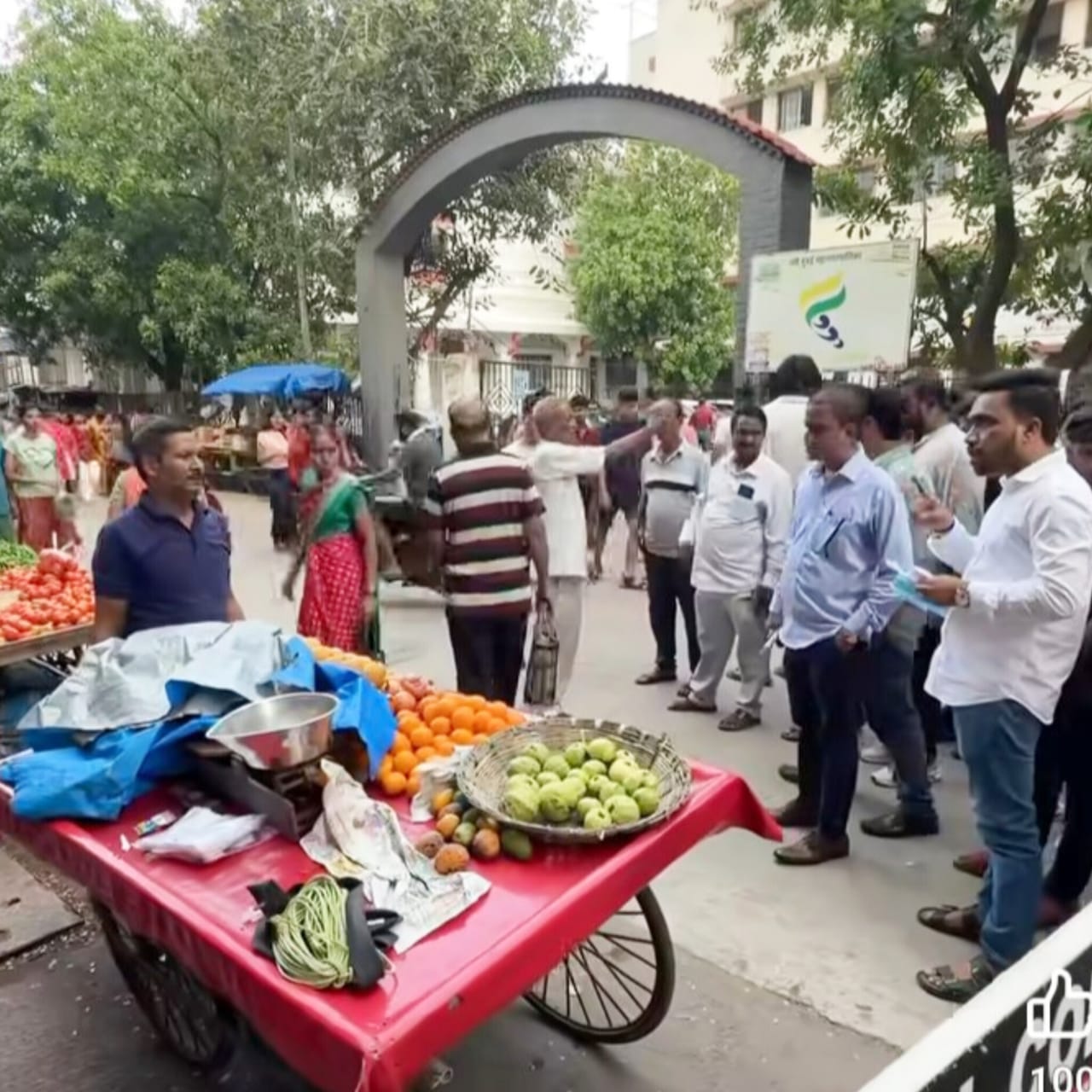 णसोलीतील अनधिकृत रविवार बाजारावर महापालिकेचा बुलडोझर; कायमस्वरूपी बंद करण्याचे आदेश